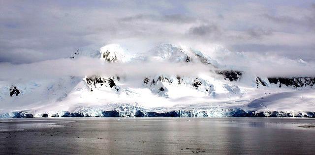 snowy mountains