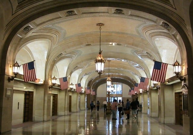 a hallway