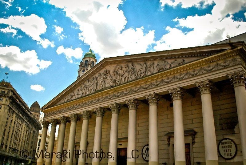 columns on Grand Building - Things to Do in Buenos Aires