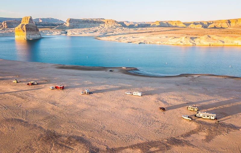 lone-rock-campground-glen-canyon (3) Lone rock beach lake powell