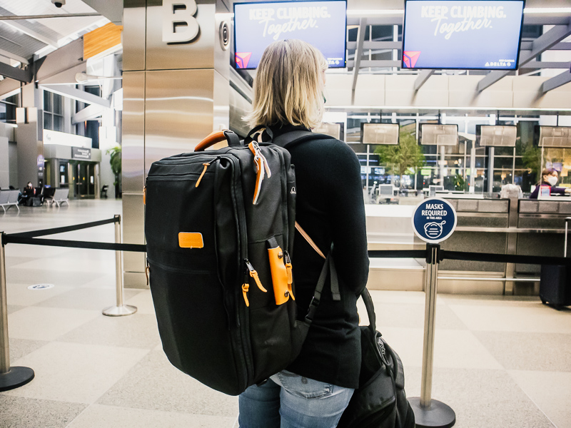 Standard Luggage carryon backpack (10) Standard Luggage carryon backpack