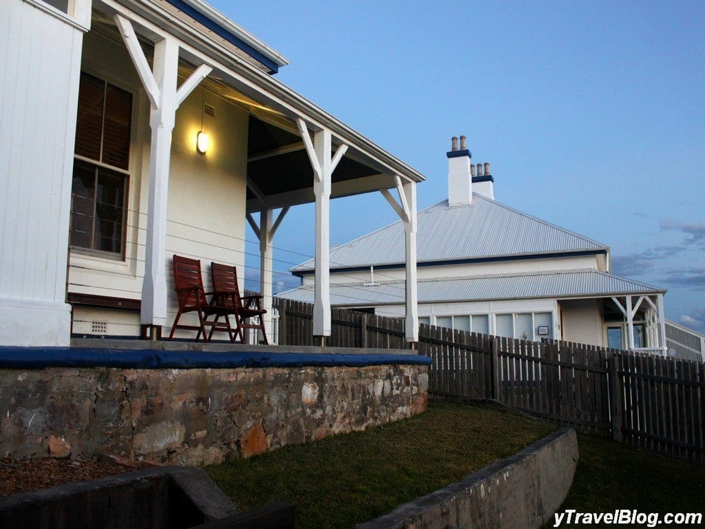 a porch on a house