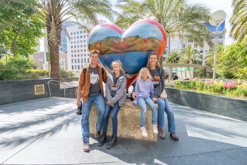 San Francisco union heart